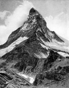 Il Cervino, le Alpi, 20° secolo da Unbekannt