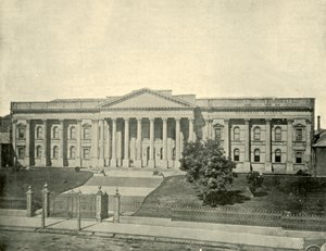 La Biblioteca Pubblica di Melbourne, 1901 da Unbekannt