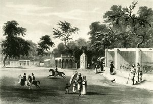 La Menagerie nel Parco di Barrackpore, 1820, 1925 da Unbekannt