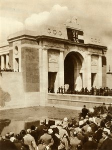 La Porta di Menin viene inaugurata, Ypres, Belgio