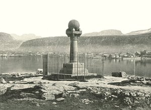La Colonna del Meridiano, Hammerfest, Norvegia, 1895