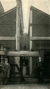 Il Meridiano di Greenwich, da cui sono fatte tutte le misurazioni del tempo, 1901 da Unbekannt