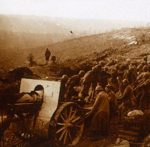 Il mulino di Laffaux, Francia settentrionale, 1 aprile 1917 da Unbekannt