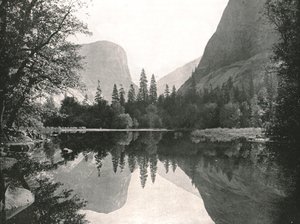 Mirror Lake, Yosemite Valley, USA, 1895 da Unbekannt
