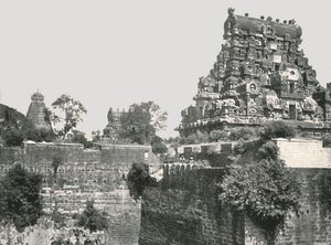 Il Fossato e il Forte, Tanjore, India da Unbekannt