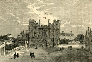 Il Monastero di San Giovanni di Gerusalemme, Clerkenwell - Il cancello da ovest da Unbekannt