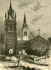 La Cappella Mortuaria e la Nuova Chiesa, Woburn, 1898 da Unbekannt