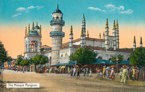 La Moschea Rangoon, c1888