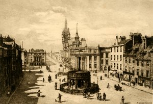 Gli edifici municipali, Aberdeen, 1898 da Unbekannt