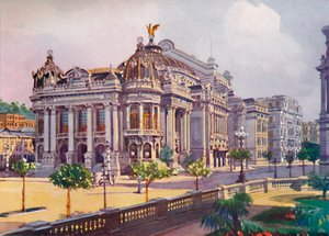 Il Teatro Municipale, Avenida Rio Branco, 1914