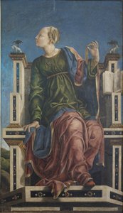 La Musa Urania, ca 1457 da Unbekannt