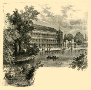 La sala da musica, Surrey Gardens, c1878