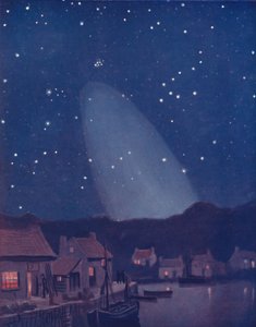 Il misterioso cono di luce nel cielo, 1935