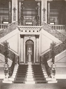 La scala della Biblioteca Nazionale da Unbekannt