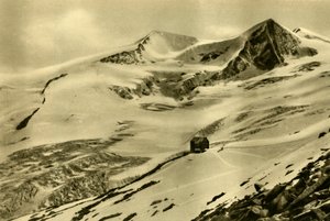 La Neue Prager Hütte, monte Großvenediger, Tirolo, Austria da Unbekannt