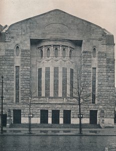 Il nuovo teatro Hebbel, Berlino, c1908 da Unbekannt