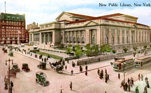 La nuova biblioteca pubblica, New York, USA da Unbekannt