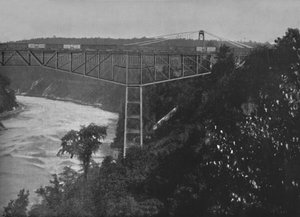 Ponte cantilever del Niagara, XIX secolo