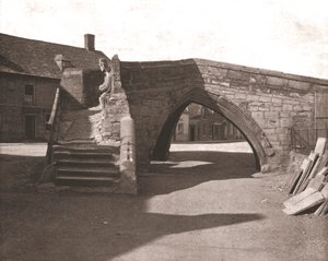 Il vecchio ponte a Croyland, Lincolnshire, 1894 da Unbekannt