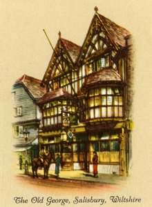 The Old George, Salisbury, Wiltshire, 1936 da Unbekannt