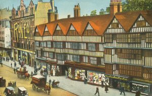 Le Vecchie Case, Holborn, Londra, c1910
