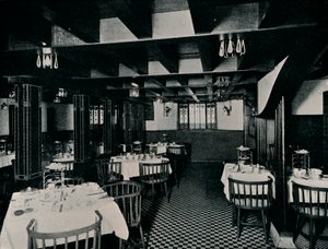 La vecchia cucina alla casa da tè di Miss Cranston, Argyle Street, Glasgow