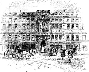 La vecchia Mercers Hall, Londra, 1909 da Unbekannt