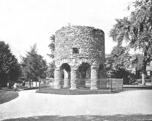 La vecchia torre norvegese, Newport, Rhode Island, USA, c1900