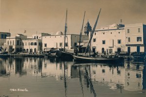 Il vecchio porto di Biserta, Tunisia, 1936
