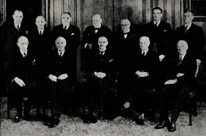 Il gabinetto di guerra originale, 1939, 1945
