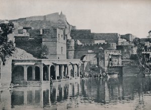 Il serbatoio Padam Sagar a Jodhpur, 1936 da Unbekannt