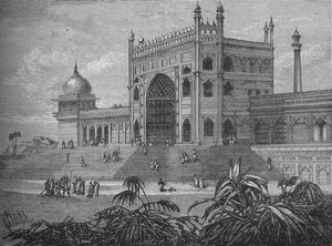 Il Palazzo a Delhi, c1880