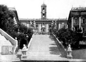 Il Palazzo del Senato, Roma, Italia, 1926