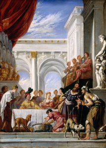 La parabola di Lazzaro e il ricco da Unbekannt