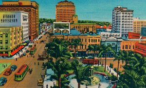 La Plaza. San Diego, California, c1941 da Unbekannt