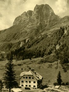 Il Passo di Plocken nella catena montuosa delle Alpi Carniche, Austria da Unbekannt