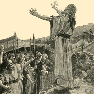 La preghiera di Onias, 1890