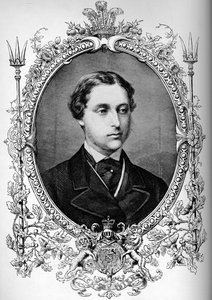 Il principe di Galles al momento del suo matrimonio, c1863 1910 da Unbekannt