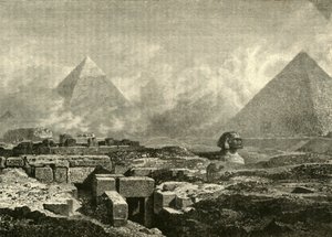 Le piramidi e la Sfinge, 1890