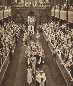 La processione della Regina Madre, 12 maggio 1937 da Unbekannt