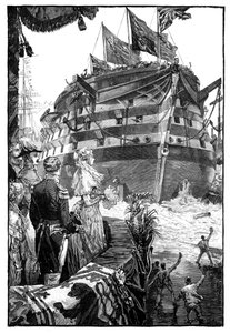 La Regina al varo del Trafalgar, 1841, 1900