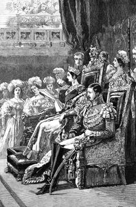 La Regina apre il Parlamento, 1846 da Unbekannt