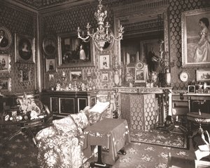 La sala della regina, Castello di Windsor, Berkshire, 1894 da Unbekannt