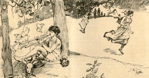 La corsa delle ragazze spartane, 1881 da Unbekannt