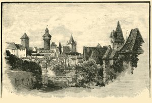 Le mura, Norimberga, 1890 da Unbekannt