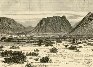 Il Ras Sufsafeh Monte Sinai, 1890 da Unbekannt