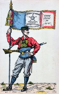 Le Camicie Rosse, Legione Garibaldina, 1915 da Unbekannt