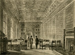 La sala di ristoro della Camera dei Lord, 1881