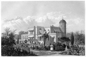La Residenza, Lucknow, India, c1860 da Unbekannt