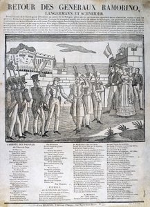 Il ritorno del generale Ramorino, 1831 da Unbekannt